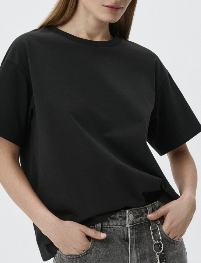 5802010237 Շապիկ կիսաթև  KATE OVERSIZE FIT
